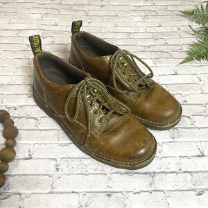 Dr. Martens 1461 Lachlan Brown Leather Lace Up Oxford Style Shoes Men's Size 9